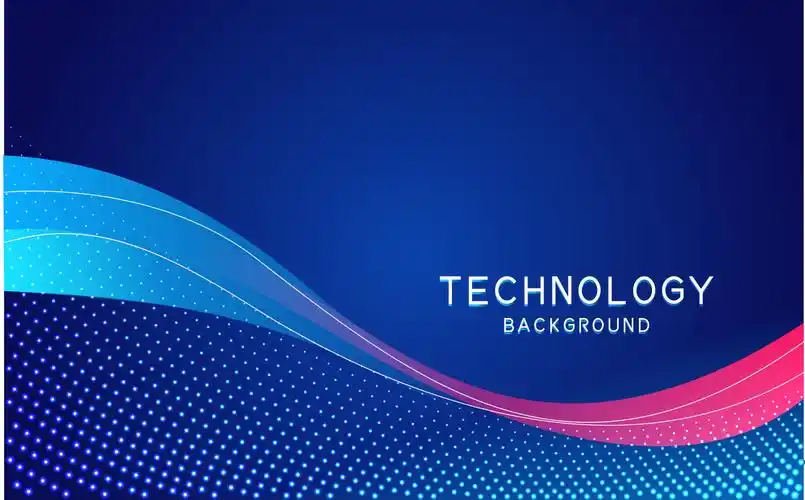 科技背景线条未来创新科学技术矢量海报素材