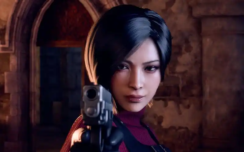 4k《生化危机4重制版》第八章 还是以前穿旗袍的艾达好看