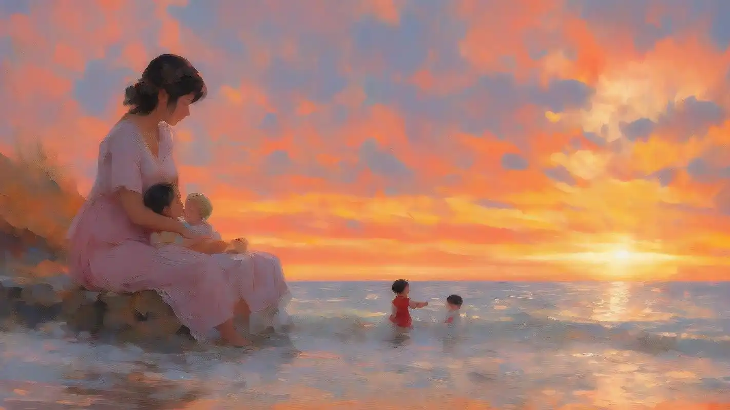 94母爱感人至深,唯美壁纸温暖心灵94