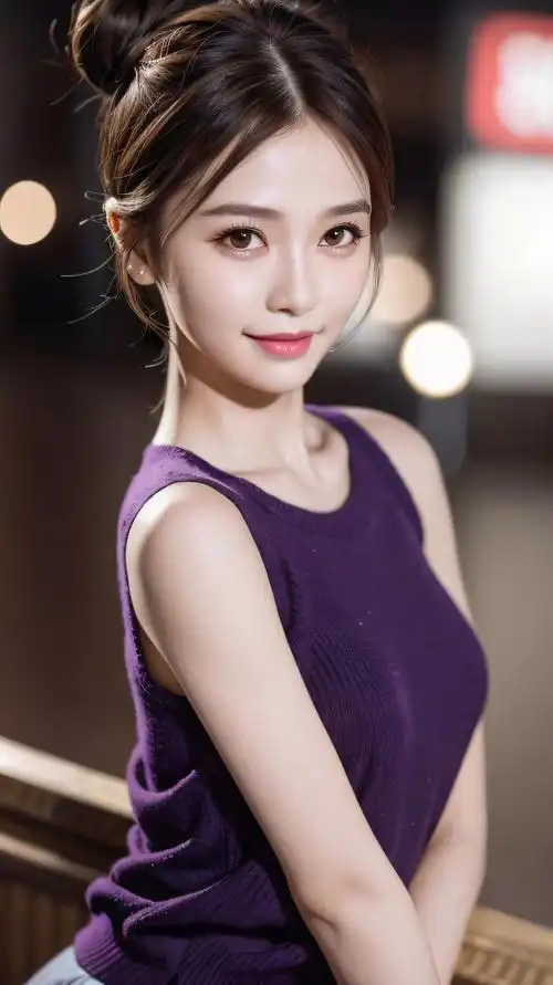 秀豆美图:可爱的丸子头女孩,谁能不爱?(54p)