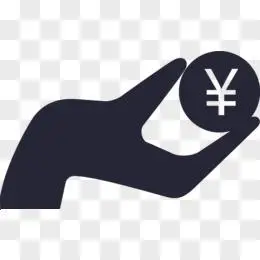 红色丝带货到付款标签