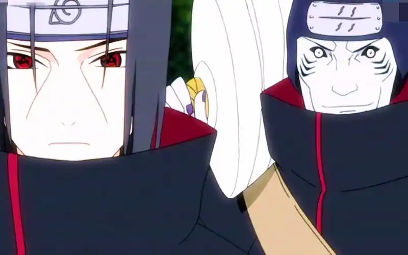 火影忍者中宇智波鼬对战鬼鲛,鼬vs鬼鲛