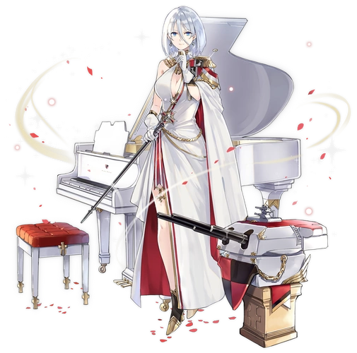 碧蓝航线提尔比茨立绘未和谐