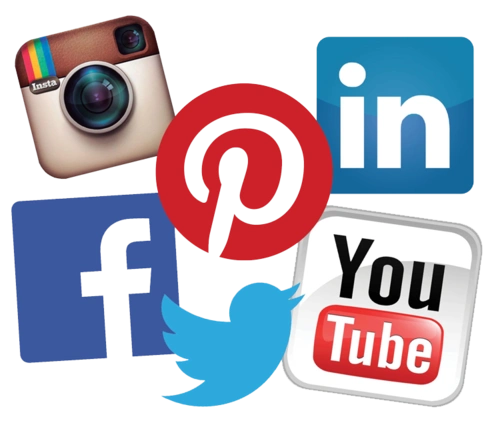 facebook twitter instagram pinterest linkedin youtube
