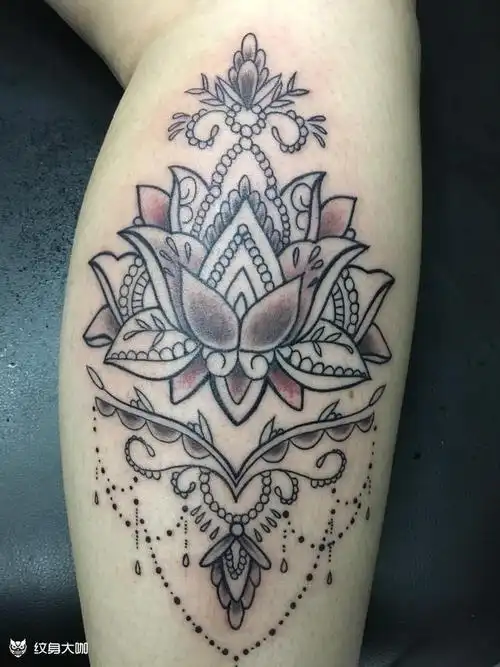 梵花_纹身图案手稿图片_陈文辉的纹身作品集