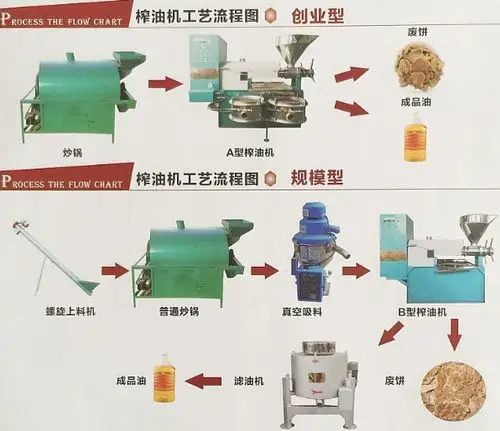 全套小型榨油机设备_原装正品-中国 河南郑州-博越设备_榨油机-食品