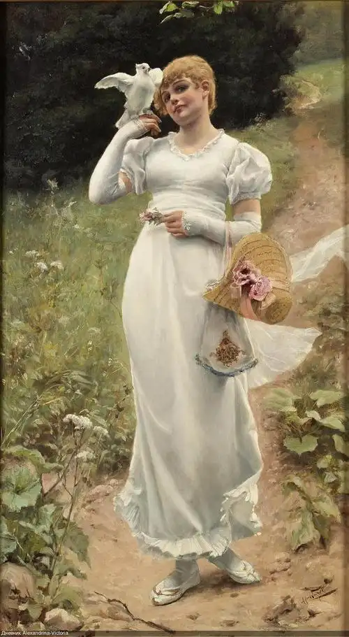 捷克画家阿尔弗雷德·塞弗温雅柔美的人像|艺术名画_网易订阅