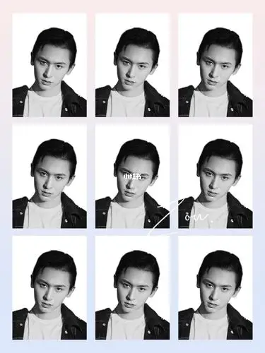 张哲瀚老婆的证件照