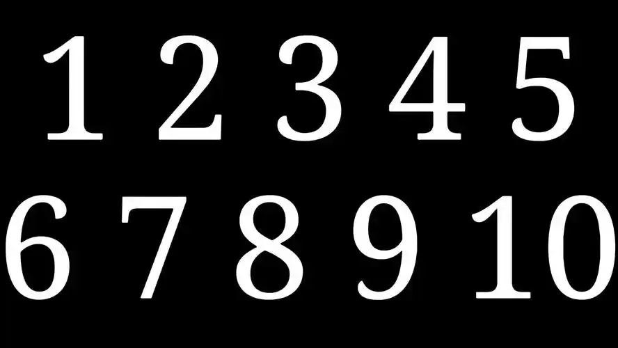 数字类英文儿歌合集 (p2, lets count 1 to 10)