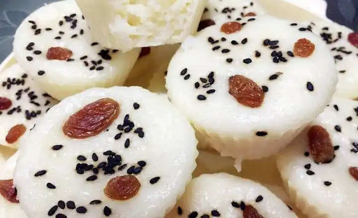 米糕的做法【步骤图】_早餐_菜谱食谱粥谱大全