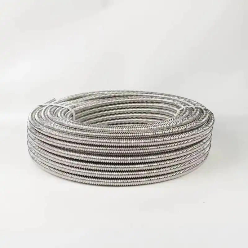 304不锈钢特厚波纹管4分,每卷50米,厂家直销,产品随时检 - 抖音