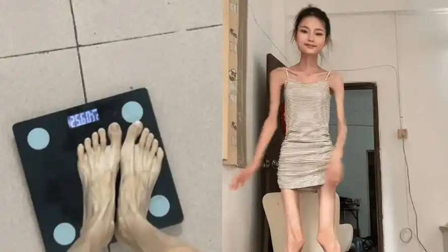 身高1米6体重50斤,女子减肥何时休?