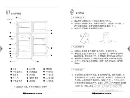 海信bcd-108a冰箱使用说明书