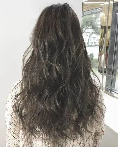 这个直径同样适合中长发,波浪大,卷曲度不适中,仙气十足.