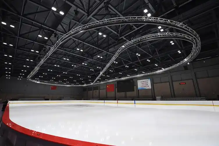 北京首钢园区的花样滑冰训练馆(2月1日摄).新华社记者 张晨霖 摄