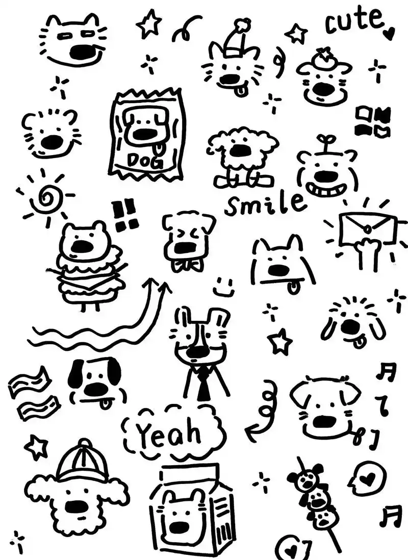 简笔画 #手帐素材 #每日一画 # - 抖音