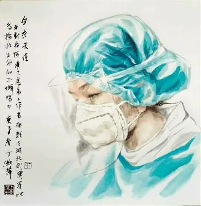 致敬最美"逆行者"——宁夏画家战"疫"作品选登