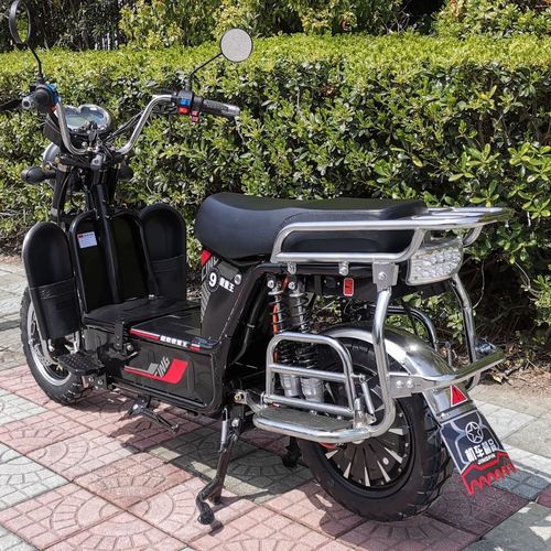 天能王铁骑拉客电动车载重王外卖悍马台铃款载人72伏3000瓦新品