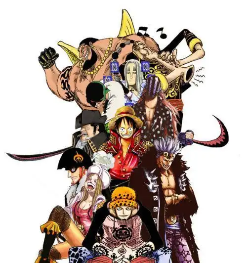 速求海贼王超新星11人高清大图