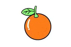 橙子简笔画橙子简笔画图片