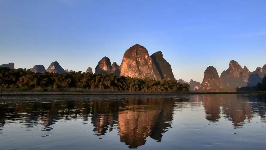 广西行之二,兴坪古镇游漓江