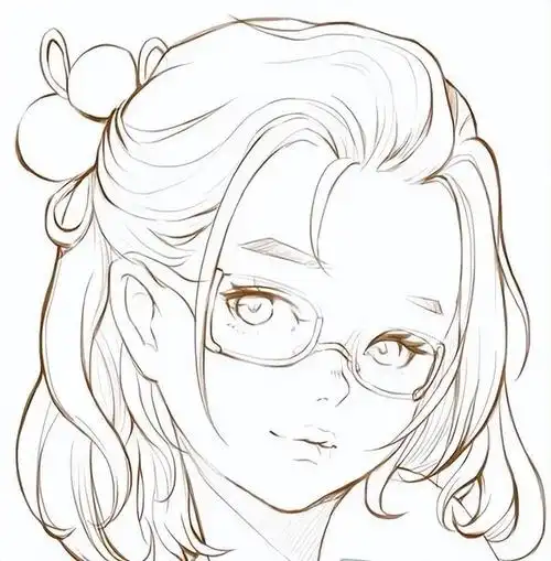 如何把线稿画好?线条线稿练习教学!线稿断断续续,结结巴巴.