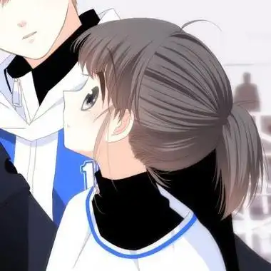 怦然心动情侣头像一对江应怜和狄琪儿图片大全