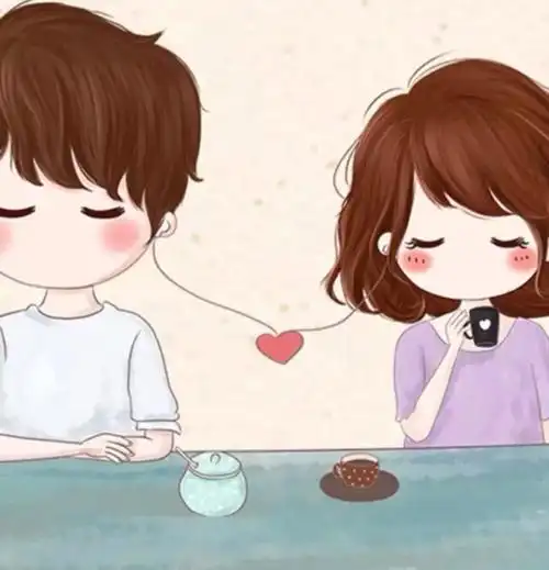 萌萌图可爱的小薇情侣温馨系可爱头像壁纸