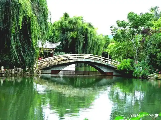 昆明白邑龙潭营风光美如画,江南风的小桥流水赏心悦目