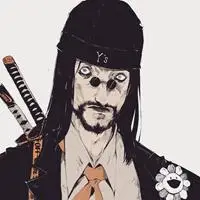 很霸气刚猛的动漫男武士头像