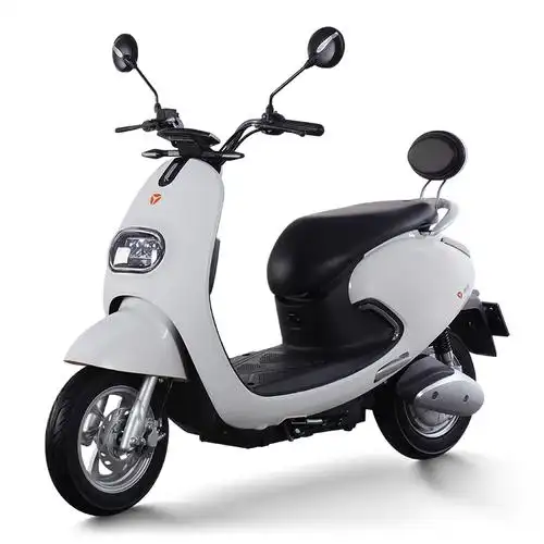 雅迪yadea新款q舞电动车20ah时尚小龟王代步车电动摩托车