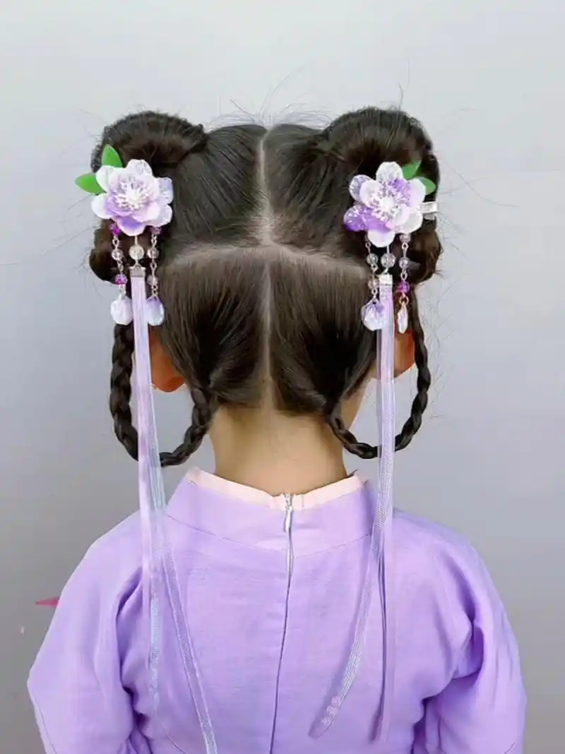 六一儿童节汉服发型