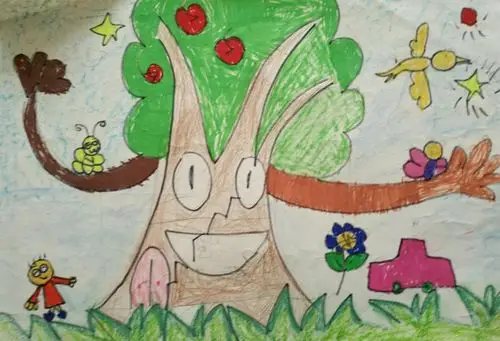 2017东升小学一年级优秀科幻画作品(二)