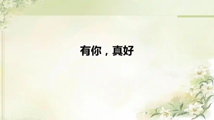 《习作:有你真好》精品课件