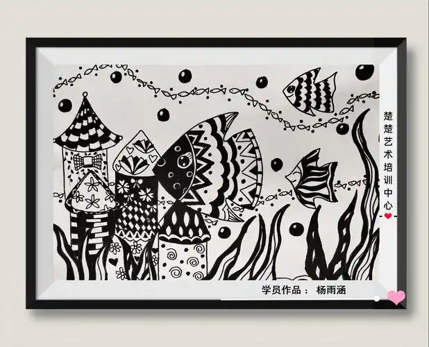 小小艺术家-杨雨涵(学员)美术作品展 - 美篇