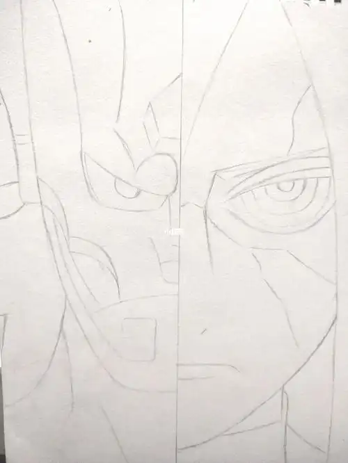 火影忍者  #手绘  #宇智波斑