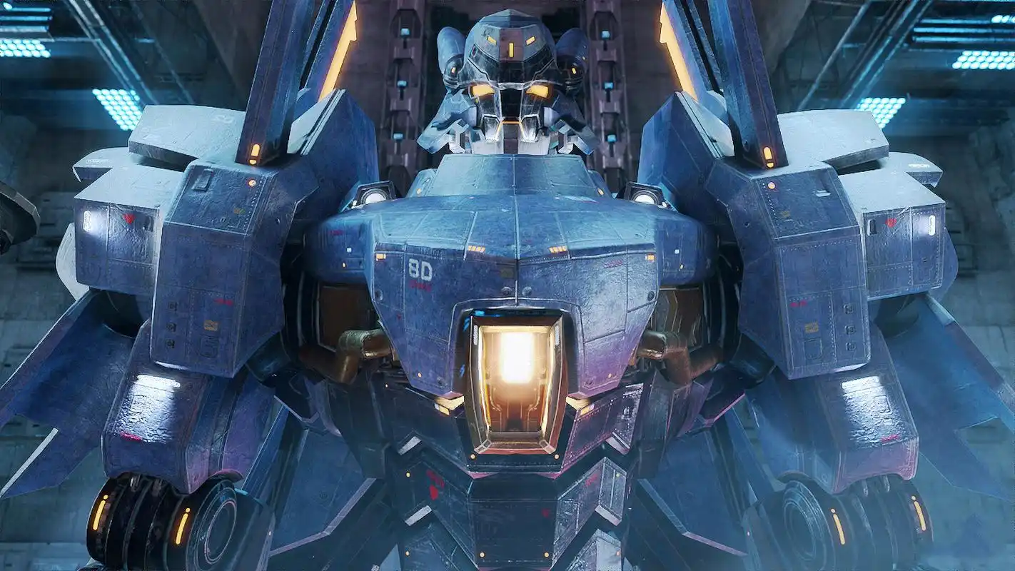 一组3d建模机甲作品!帅气的机械大块头!