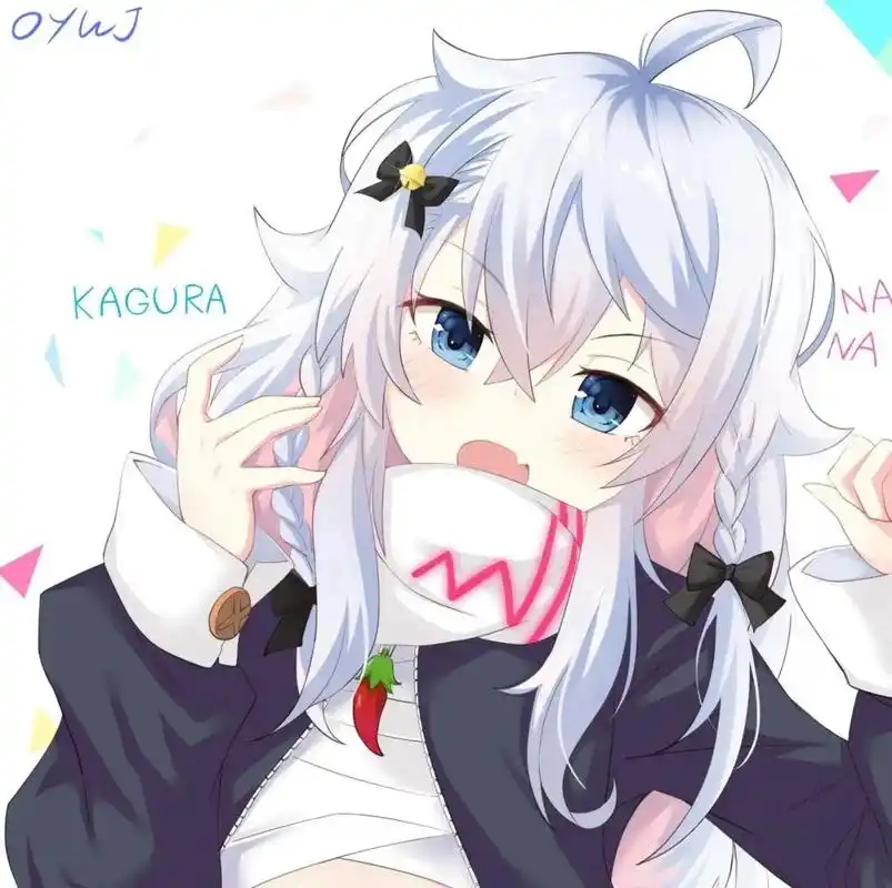 壁纸7878神乐七奈虚拟youtuber777期