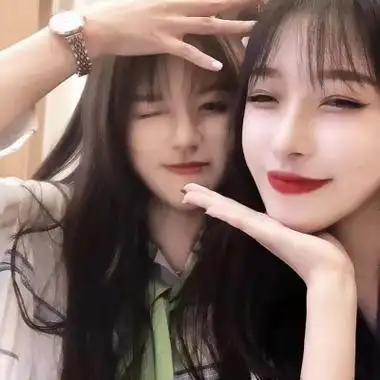 闺蜜头像霸气超拽2人