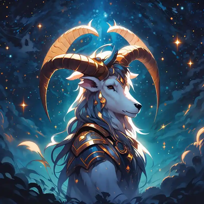 这款头像以白羊座为设计灵感,融入了星座的特色元素,希望能给你们带来