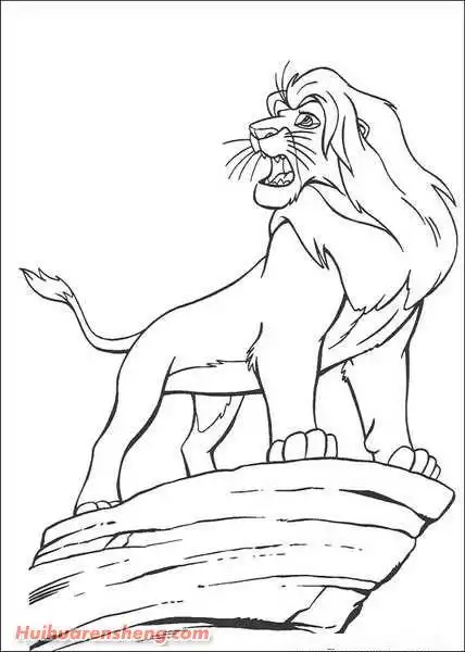 迪斯尼之《狮子王》简笔画图片精选