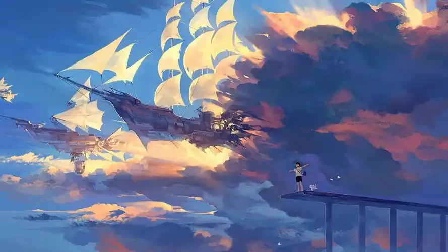 动漫 唯美 插画 动漫风景壁纸【90】(动漫静态壁纸) - 静态壁纸下载 -