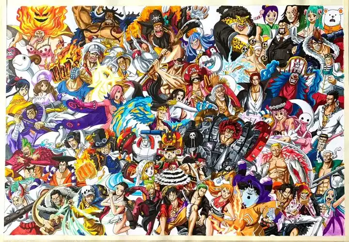 56人海贼王全家福