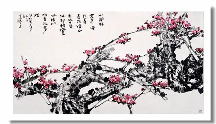 以书入画中国画家李进学写意花鸟画作品赏析