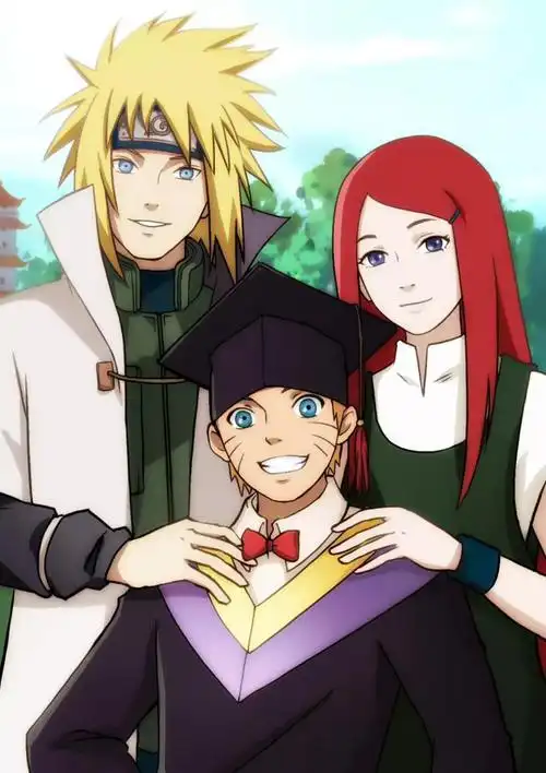 火影忍者毕业季,你没见过的学士服合集,大合照老师们上演西装杀