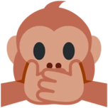 下载00捂嘴巴的猴子的emoji表情大图