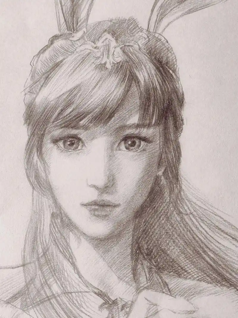 铅笔画小舞 | 斗罗大陆动画 手绘素描 在学生的强烈要求下画的一张