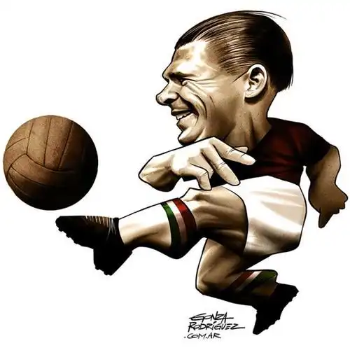 q版足球(世界杯足球明星可爱版卡通漫画图) - 赤虎壹号