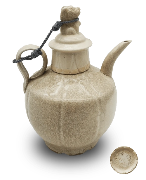 藏品鉴赏|定窑执壶