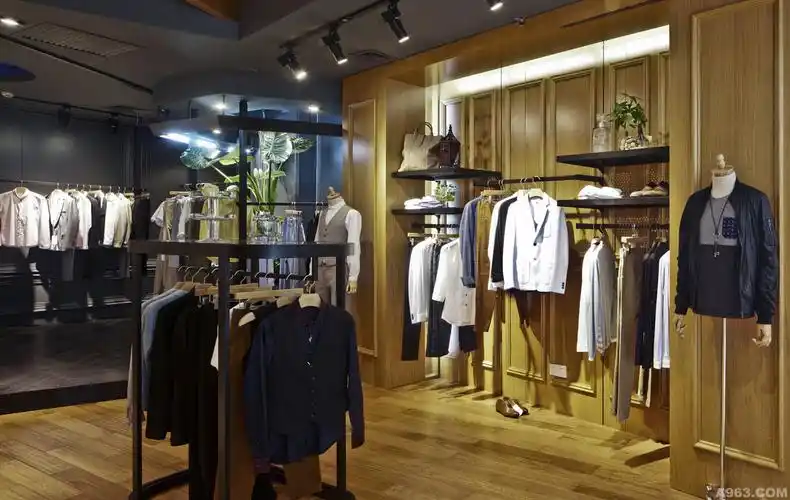 谢银秋:男装zopo杭州分店零售专卖店设计实景完工案例